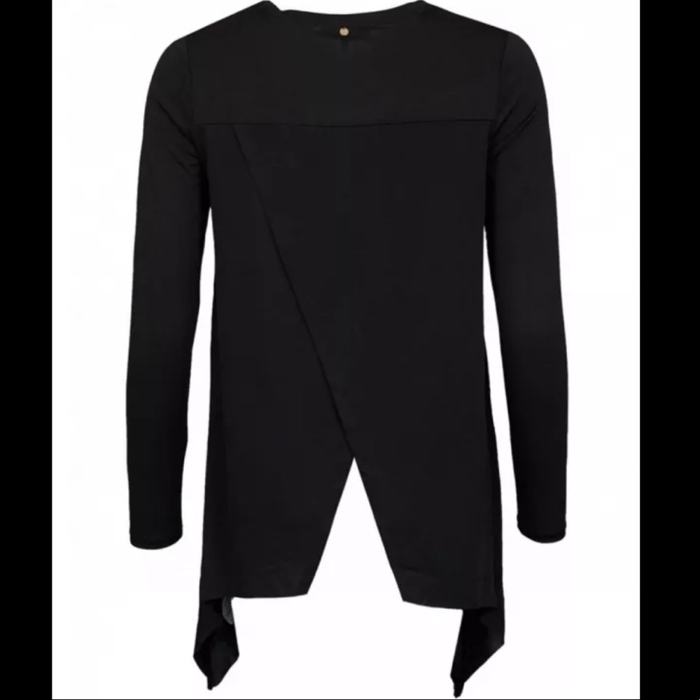 NWT Silvia Heach Black Debila Blouse M - Picture 2 of 10